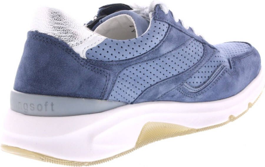 Gabor Dames Sneakers 86.896.26 Rolling Soft Blauw