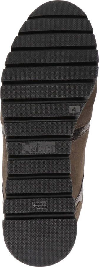 Gabor Dames Sneakers Bruin