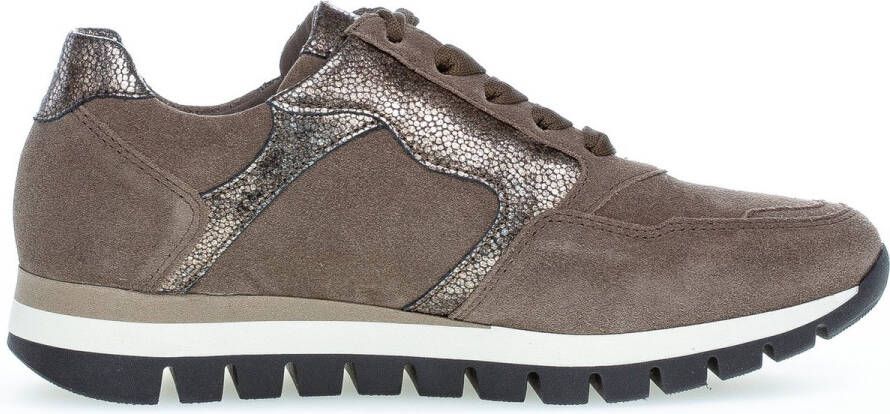 Gabor Dames Sneakers Bruin