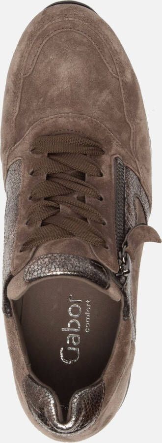 Gabor Dames Sneakers Bruin