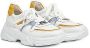 Gabor Dames Witte Mango Combi Sneaker White Dames - Thumbnail 11