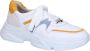 Gabor Dames Witte Mango Combi Sneaker White Dames - Thumbnail 6