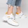 Gabor Dames Witte Mango Combi Sneaker White Dames - Thumbnail 8