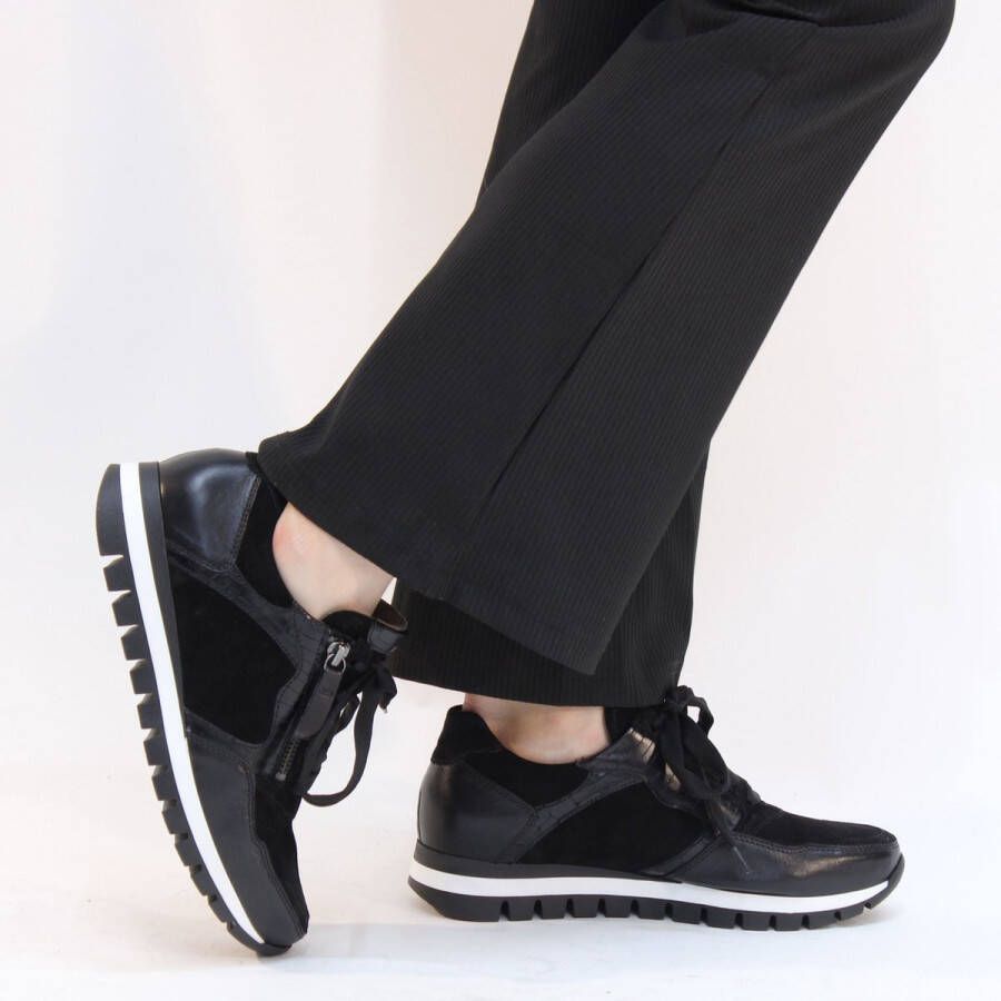 Gabor Dames Sneakers Zwart