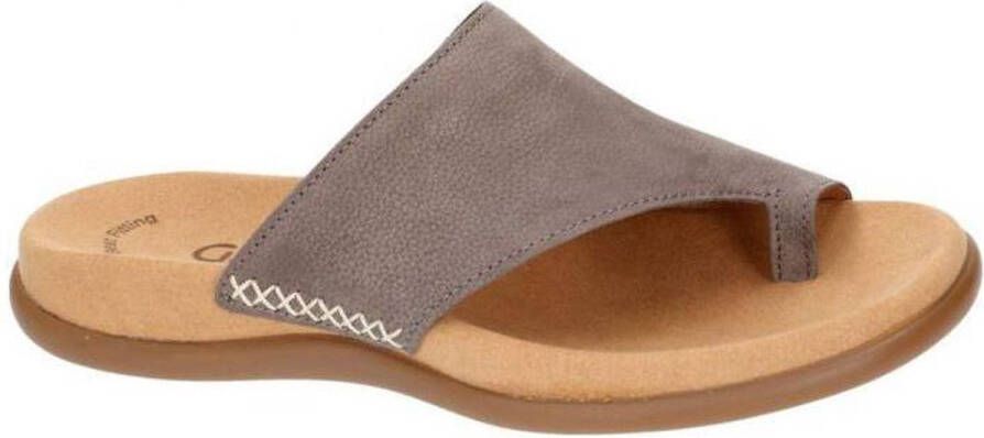 Gabor Dames Teenslipper Taupe