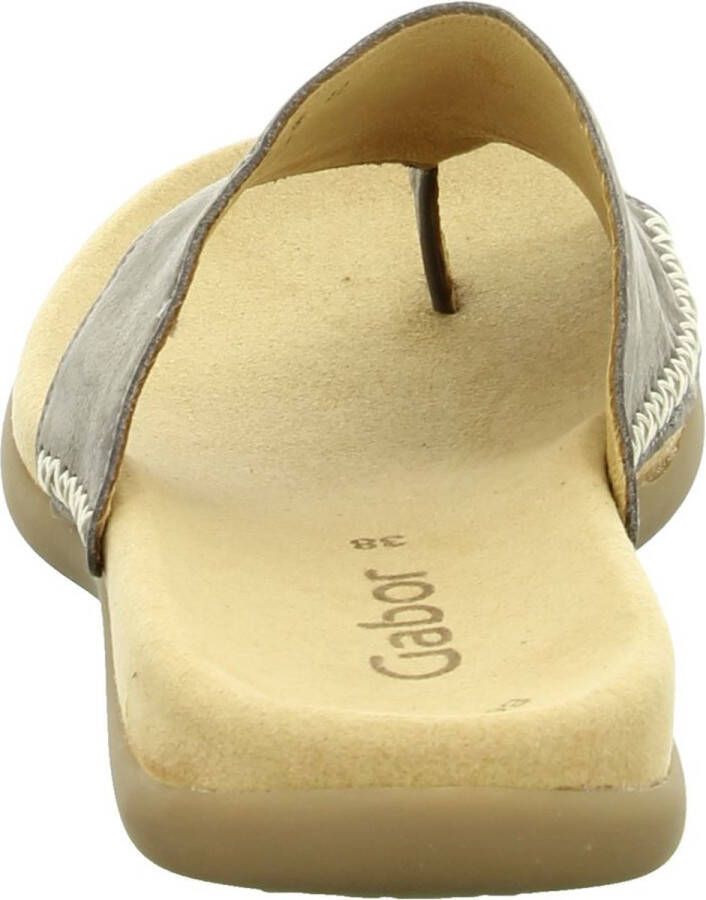 Gabor Dames Teenslipper Taupe