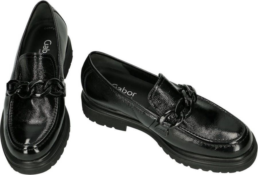 Gabor -Dames zwart ballerina's & mocassins