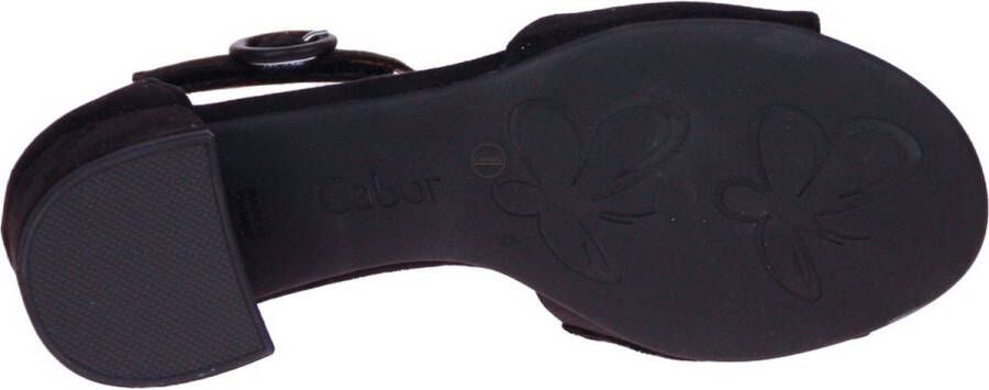 Gabor -Dames zwart sandalen