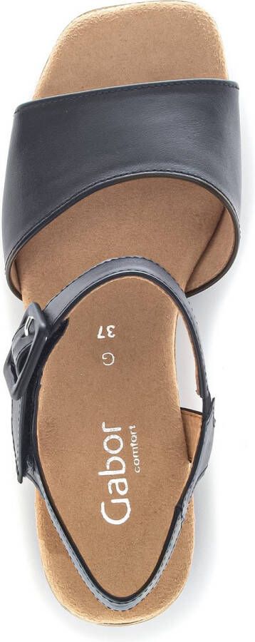Gabor -Dames zwart sandalen