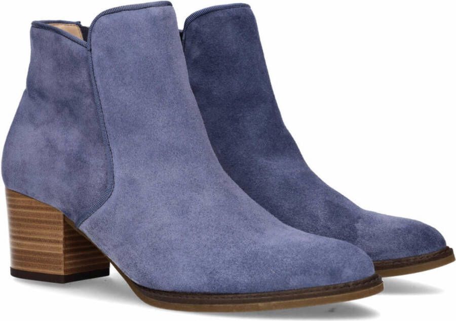 Gabor Enkellaarsjes blauw Suede Dames