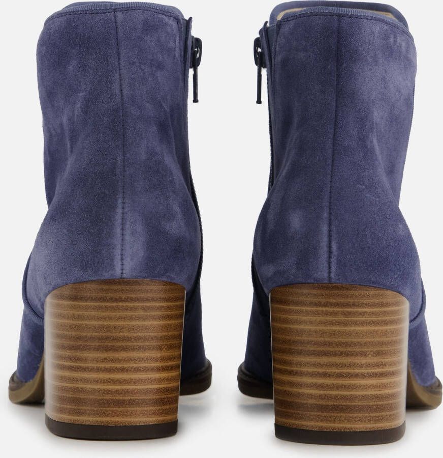 Gabor Enkellaarsjes blauw Suede Dames