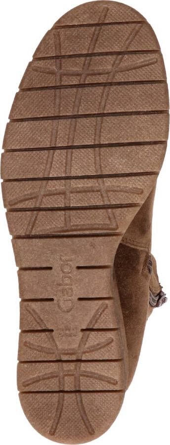 Gabor Enkellaarsjes bruin Suede 192320 Dames