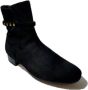 Gabor Enkellaarsjes Dames Laarzen Damesschoenen Suède 92.716.47 Zwart - Thumbnail 11