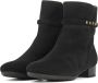 Gabor Enkellaarsjes Dames Laarzen Damesschoenen Suède 92.716.47 Zwart - Thumbnail 10