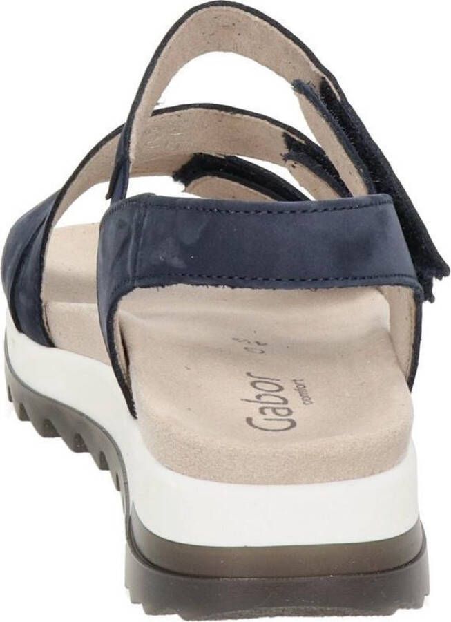 Gabor Dames Sandalen 66.742.36 Donkerblauw ½ - Foto 4