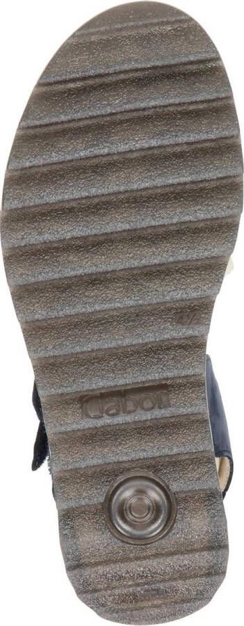 Gabor Dames Sandalen 66.742.36 Donkerblauw ½ - Foto 6