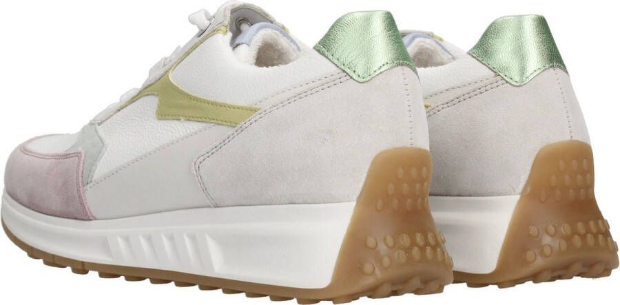 Gabor H-UV Sneakers combi Wit Leer Dames
