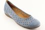 Gabor -Dames blauw licht ballerina's & mocassins - Thumbnail 5