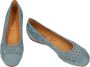 Gabor -Dames blauw licht ballerina's & mocassins - Thumbnail 9