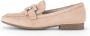 Gabor Comfortabele Suède Loafer voor Dames Beige Dames - Thumbnail 3