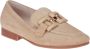 Gabor Comfortabele Suède Loafer voor Dames Beige Dames - Thumbnail 8