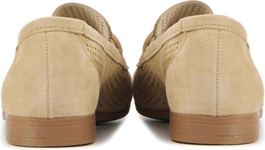 Gabor Instappers beige Suede Dames