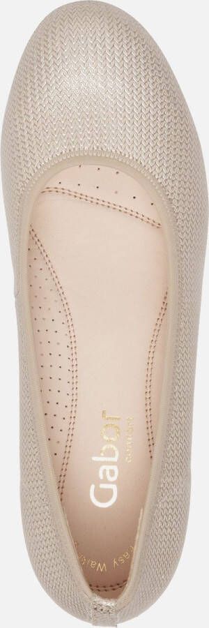 Gabor Instappers beige Synthetisch Dames