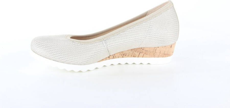 Gabor Instappers beige Synthetisch Dames
