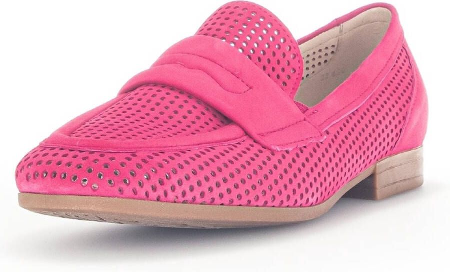 Gabor Instappers Dames Instapschoenen Damesschoenen Suède 22.424 Fuchsia