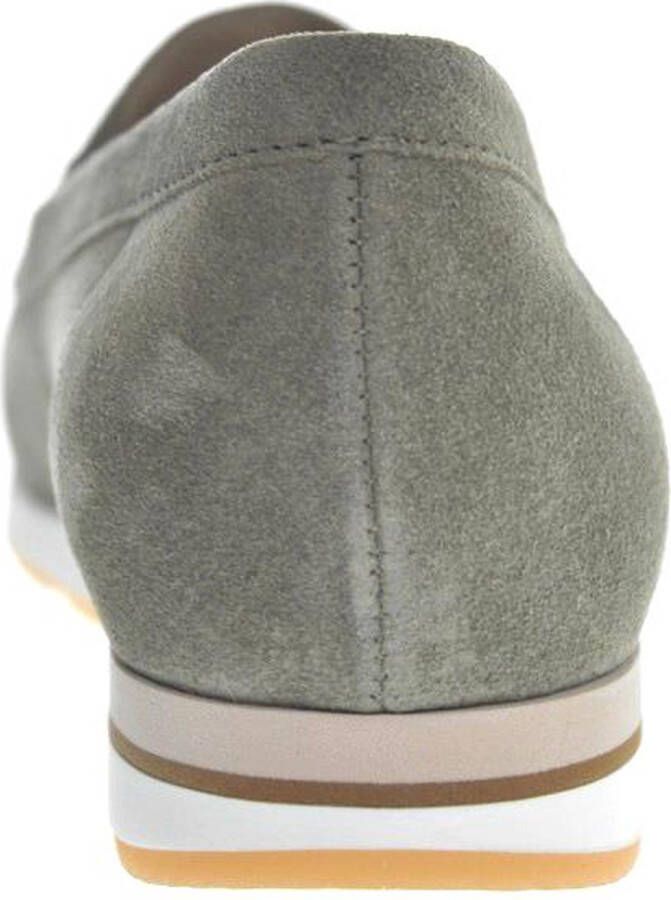 Gabor Instappers groen Suede Dames