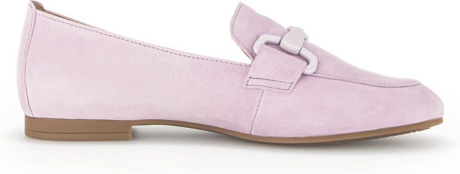 Gabor Instappers paars Suede Dames
