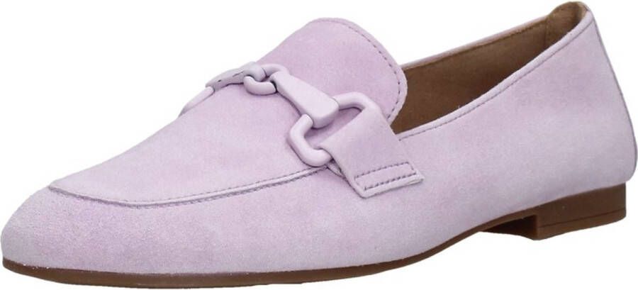 Gabor Instappers paars Suede Dames
