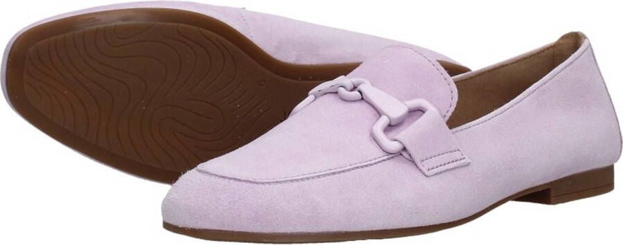 Gabor Instappers paars Suede Dames
