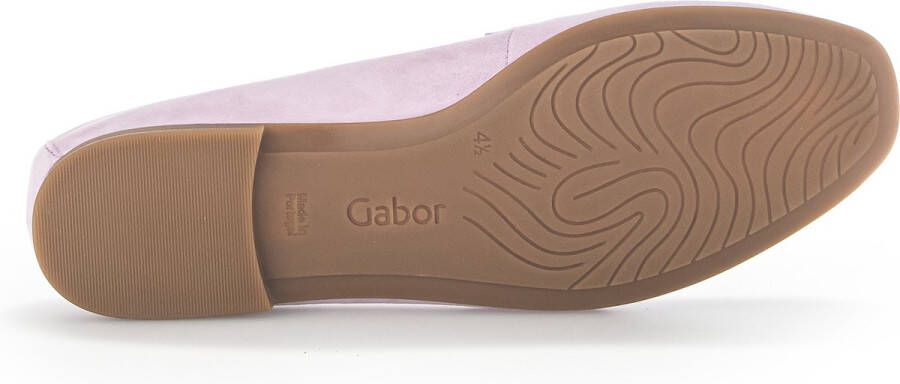 Gabor Instappers paars Suede Dames