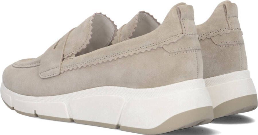 Gabor Instappers taupe Suede Dames