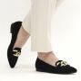 Gabor Stijlvolle loafers met verharde hiel voor smalle voeten Black Dames - Thumbnail 9