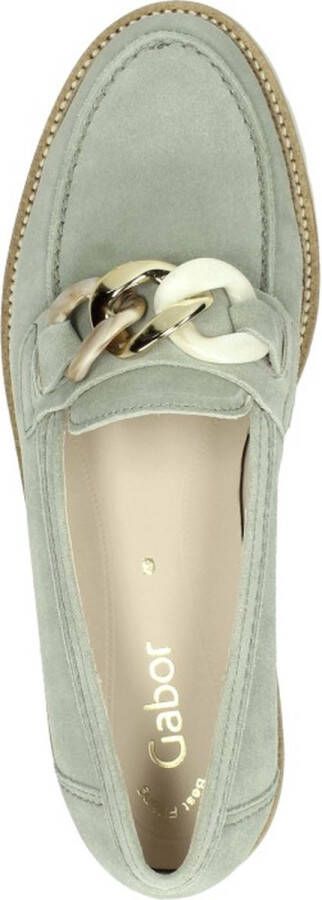 Gabor loafer dames Licht groen
