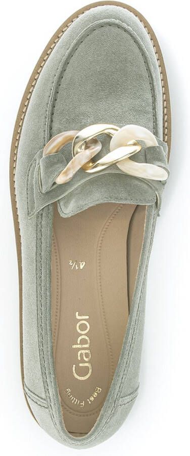 Gabor loafer dames Licht groen