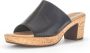 Gabor Trendy Zwarte Kurk Hoge Hak Sandalen Black Dames - Thumbnail 7