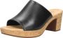 Gabor Trendy Zwarte Kurk Hoge Hak Sandalen Black Dames - Thumbnail 9