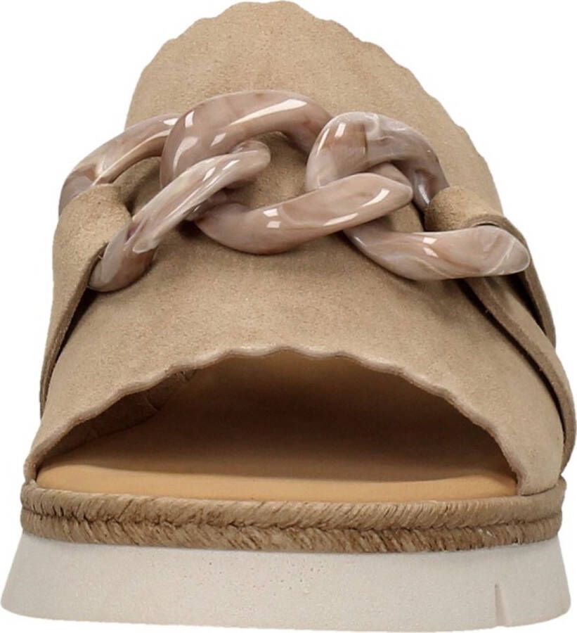 Gabor 82.891.33 Dreamvelour sand Slipper Luxe slipper slipper met hak - Foto 13