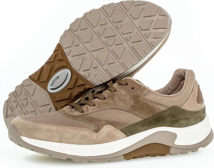 Gabor Pius 8000.11.04 heren sneaker beige