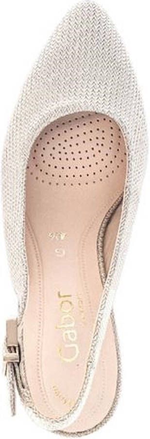 Gabor Pumps beige Synthetisch Dames