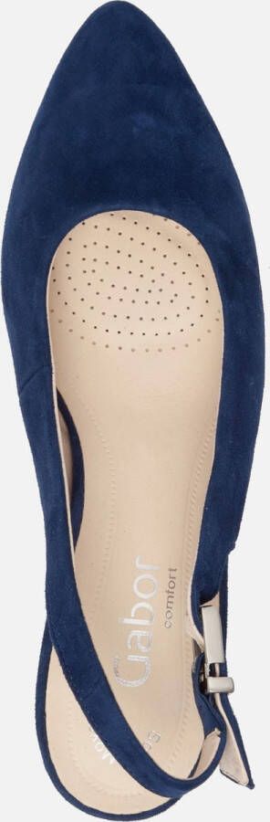 Gabor Pumps blauw Suede blauw Dames