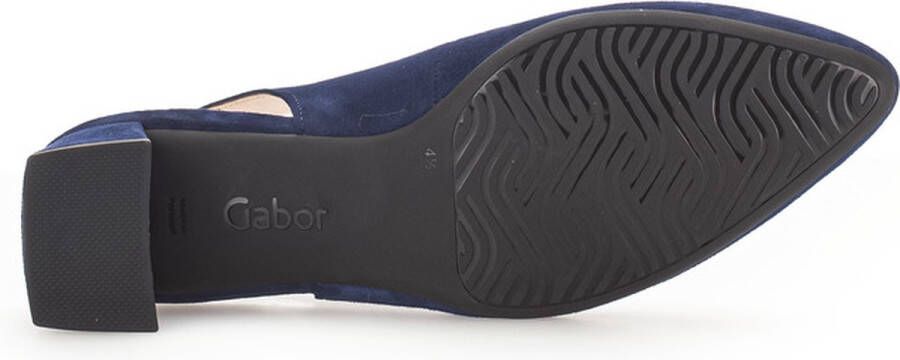 Gabor Pumps blauw Suede blauw Dames