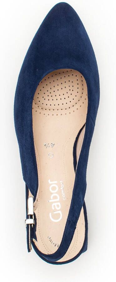 Gabor Pumps blauw Suede blauw Dames