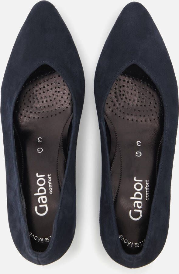 Gabor Pumps blauw Suede Dames