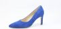 Gabor Elegante Blauwe Suède Pumps Blue Dames - Thumbnail 8