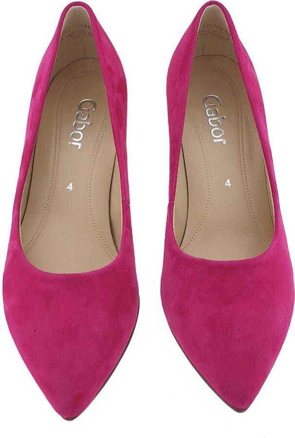 Gabor Pumps Roze Suede Dames