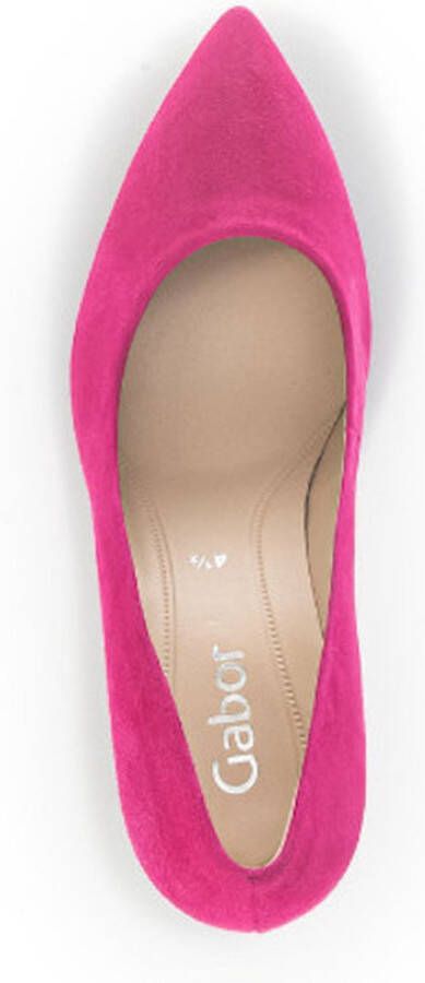 Gabor Pumps Roze Suede Dames